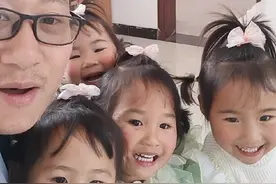幸福就是一家人在一起，平平安安，健健康康，快快乐乐！！！#人类幼崽成长记 #四胞胎 #一家人在一起就是幸福视频封面
