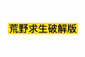 荒野求生破解版视频封面