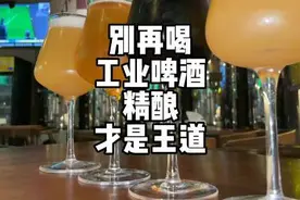 别再喝工业啤酒啦，尝尝精酿啤酒，喝了就回不去了。