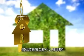 哪些项目可免征个人所得税? 下列各项个人所得，免征个人所得税:视频封面