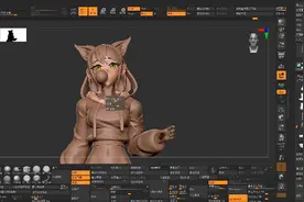 会跳极乐净土的手办你见过吗？3D猫女手办制作#3d建模  #极乐净土视频封面