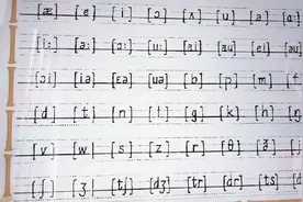 48个国际音标的正确书写，一起来动笔吧
