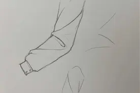 #绘画教程 #一起学画画 #零基础学画画 0基础绘画衣褶绘画教学，衣褶绘画过程视频封面