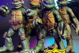 mezco蚂蚁厂忍者神龟1/12人偶测评分享#忍者神龟 #兵人 #手办视频封面