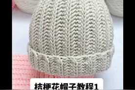 桔梗花帽子教程1#手工编织零基础教学 #零基础教学 #手工 #手工diy #好物推荐🔥视频封面