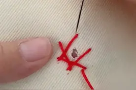 衣服破洞这样补很好看#针线活儿 #针线小妙招视频封面