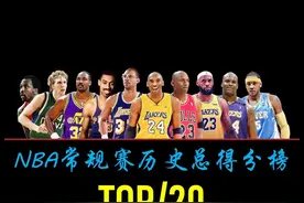 NBA常规赛历史总得分榜前二十排名#NBA常规赛历史总得分榜排名视频封面
