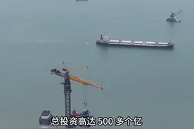 广东在建未来世界上跨境最大的双层悬索桥，它就是广州与东莞的狮子洋通道，采用上下双层16车道来设计，大桥预计在2028年建成通车！#超级工程 #狮子洋通道 #航拍