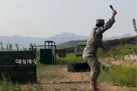 5月1日（采访时间），山东烟台。退役10年教官退伍不褪色，投掷67式木柄手榴弹依然在60米以上。#退伍不褪色#退役军人视频封面