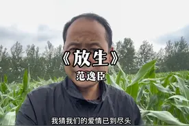 我也放你一个人生活，你知道就算继续还是没结果…#放生范逸臣视频封面