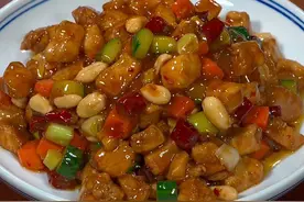 以后孩子想吃宫保鸡丁了，你就像我这样做，做法简单好吃又下饭，喜欢你也收藏做起来吧#宫保鸡丁 #家常菜视频封面