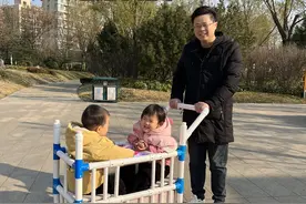 实用又轻便的双人遛娃手推车制作过程来了，家里有两个娃的宝妈赶紧让你老公动手做一个吧#宝爸带娃 #遛娃神器 #手工改造 #秋冬护肤小样试用清单视频封面