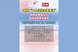 陕西省医保局单独设立“免陪照护服务”价格项目，实行政府指导价管理，100元/日。#陕西医保 #本地新闻 #医院陪护视频封面
