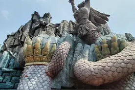 沉浸式视听奇幻之旅：打卡邯郸方特国色春秋，感受女娲补天壮举视频封面