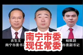 广西壮族自治区南宁市常委，现任常委人员，一起走进新时代！视频封面