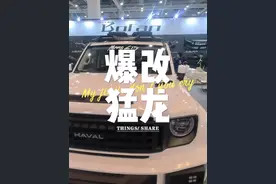 你们要看的改285轮胎哈弗猛龙#哈弗猛龙hi4t #苏州GT秀