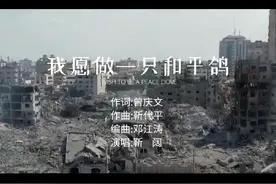 公益歌曲《我愿做一只和平鸽》    作词:曾庆文   作曲:靳代平视频封面