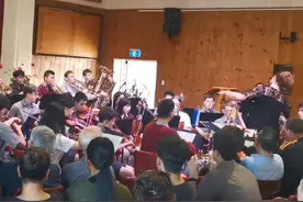 汉密尔顿男子高中音乐演出第三曲#高中生 #学校 #演出现场视频视频封面