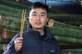 筷子大家每天都在用，但制作过程你可知道，春节将至新筷子赶紧备起来 #我的农村生活 #筷子 #春节 #年货视频封面