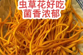 虫草花 这个是虫草花，可以用来煲汤、可以用来煮粥、可凉扮、可煮火锅，味道鲜美，菌香浓郁#高山虫草花 #虫草花 #虫草花推荐 #抖音美食推荐官视频封面