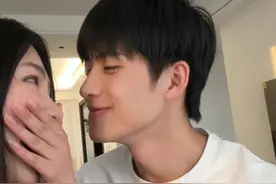 这该死的默契 #同时睁眼挑战视频封面