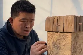 破木头变成宝，做成氛围灯 #农村生活 #我的乡村生活 #记录真实生活#手工视频封面