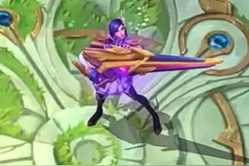 lolm战斗学院凯特琳皮肤特效#lol手游华彩迎春