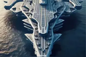 【#船船科普 】震惊！航母甲板为啥是斜的？！#中国船舶