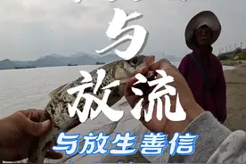 当钓鱼人遇见放生善信 一次有效的对话，一份相互的理解！#路亚 #抖音钓鱼人 #钓鱼那些事 #放生 #原来钓鱼才是抖音运动顶流视频封面