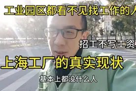 2025年找工作到底多么不容易，看看上海工厂区现场，一目了然视频封面