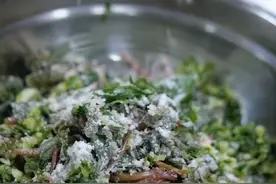 蒸马齿苋 我还以为这个麻麻菜是8月份的时候吃的菜，结果现在也有，就蒸一个吧。#徐州菜 #蒸菜 #一起学做菜