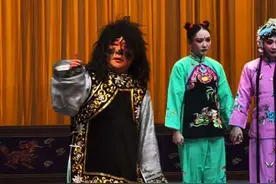 天雷滚滚，我好怕怕，哈哈 #青年戏曲传播者 #过把戏瘾 #演出现场拍摄 #中华文化视频封面