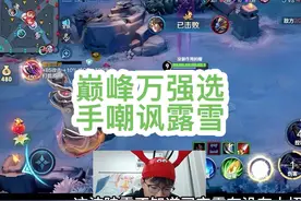 巅峰万强选手vs国服兰陵王露雪一个拥有许多小国标的巅峰万强选…