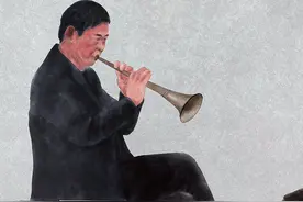 女子母亲去逝，舅舅满脸通红吹唢呐送姐姐最后一程！晚上瘫倒哭成泪人！#抖音插画大赛 #创作者中心 #创作灵感 #画画 #画一个故事视频封面