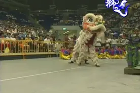 马来西亚麻坡关圣宫龙狮团/千山万水文化扬。狮头里的LV #万胜行视频封面