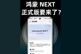 鸿蒙 NEXT 正式版要来了， 那它现在能当主力机使用吗？#鸿蒙 #鸿蒙next #华为 #纯血鸿蒙视频封面