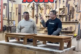 兄弟有事 尽我所能吧！#手工炕桌 #老手艺 #木匠手艺人 #传统手艺 #传统手艺不能丢视频封面