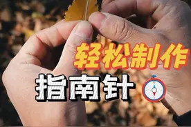 轻松制作指南针 这个方法还很准咋解释#制作指南针#指南针#辨别方向#指北针#实用技巧视频封面