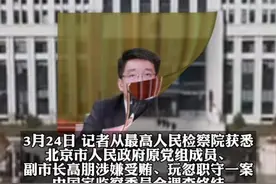 非法收受他人财物数额特别巨大！#北京市原副市长高朋被提起公诉 曾担任京投公司总经理助理兼融资建设部经理、副总经理视频封面