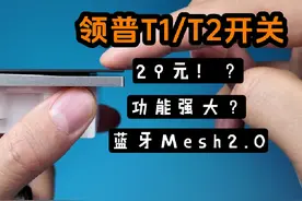 29元的米家智能开关！？领普蓝mesh2.0智能开关T1测评！#全屋智能视频封面
