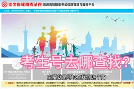 #高考考生号 #单招报名 #高职单招 考生号去哪查找？视频封面