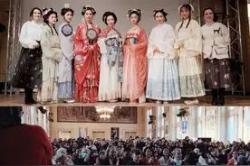 汉服走秀在巴黎上演！  这是我在巴黎度过的第四个春节了，视频封面