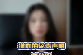 #法律  可以找店主赔吗？有免责声明管用吗？ #猫咖 #侵权 #母亲 #责任