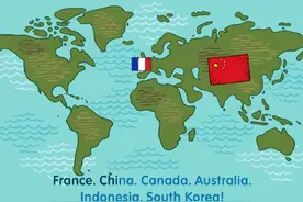 世界各国家 不同国家Countries around the world#看动画学英语视频封面