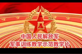 中国人民解放军军事训练教学示范片：自动步枪射击视频封面