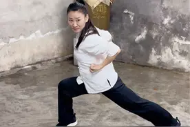 一学就会的南拳小组合 每天练一练，强身健体#武术 #南拳视频封面