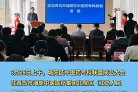 3月28日上午，城阳区中医药专科联盟成立大会在青岛市海慈中医医疗集团北院区（红岛人民医院）召开，来自全区30家医疗机构参加了会议并加入城阳区中医药联盟，海慈中医医疗集团北院区（红岛人民医院）为联盟理事长单位。#城阳 #中医 #老百姓关心的话题  编辑：邱洁仪视频封面
