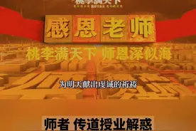 祝福所有老师们：桃李满天下 #教师节 #80后 #童年回忆 #学校视频封面