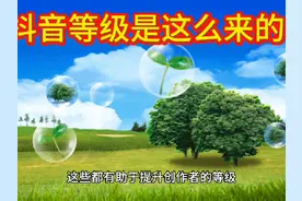 #中视频伙伴 #抖音等级是这么来的。