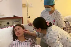 无臂女孩杨佩经历试管过程#身残志坚 #励志@折翼天使杨佩视频封面